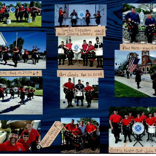 Slides of our members scrapbooks