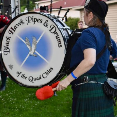 The Black Hawk Pipes and Drums proudly represents the Quad City Area as we share our Celtic heritage around the midwest.